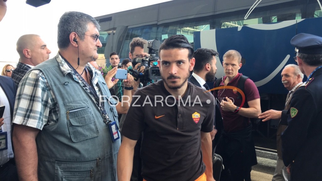 Partenza Fiumicino Florenzi