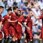 Spal-Roma Strootman Silva Esultanza