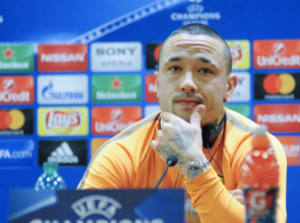 Roma-Barcellona Conferenza Nainggolan