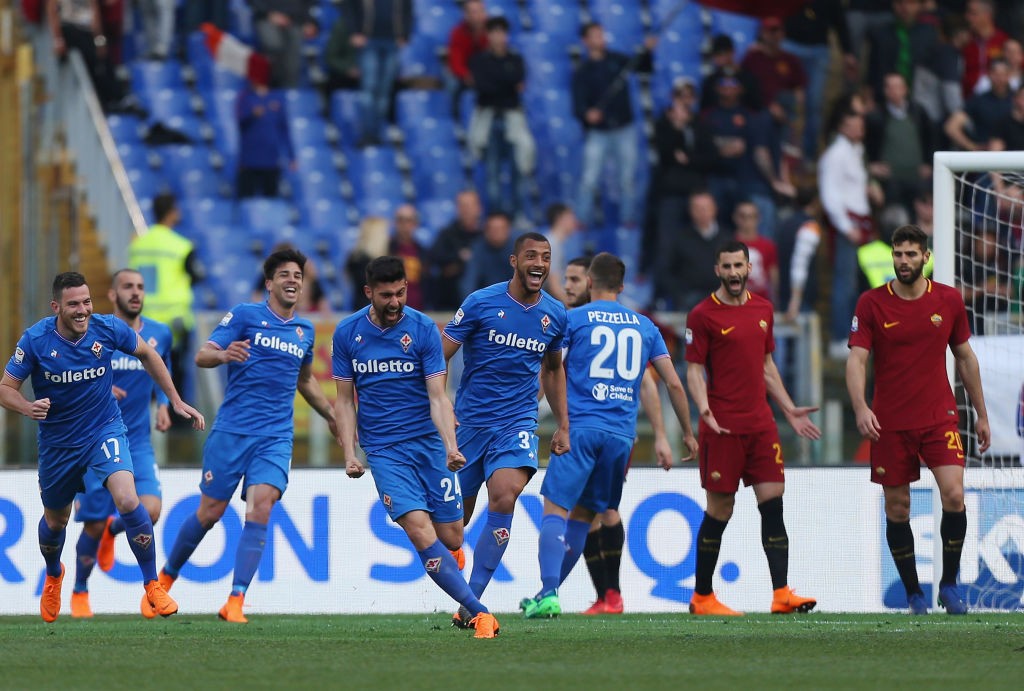 Roma-Fiorentina Gol Benassi