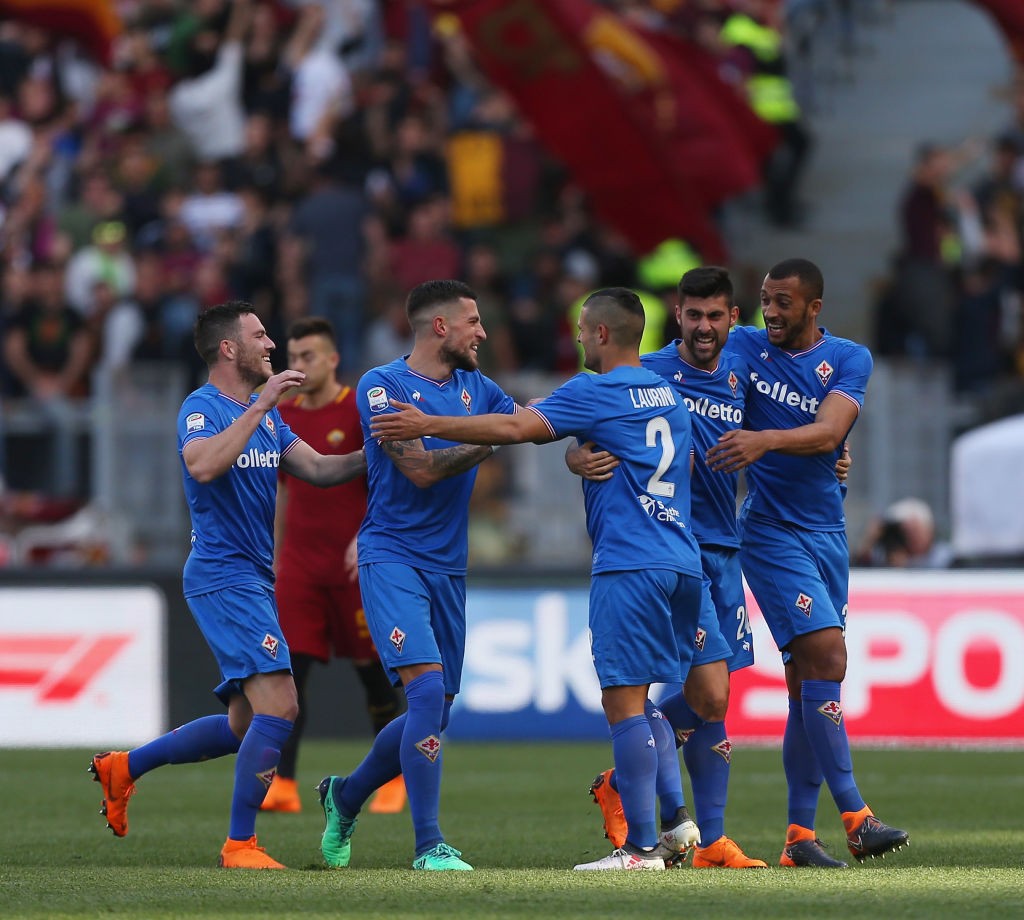 Roma-Fiorentina Gol Benassi