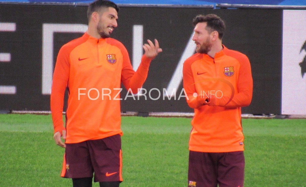 suarez messi barcellona olimpico