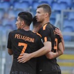 Roma-Chievo Dzeko Pellegrini