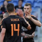 Roma-Chievo Dzeko Schick