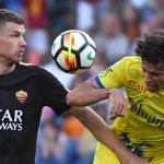 Roma-Chievo Dzeko Radovanovic