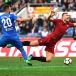 Roma-Fiorentina Dzeko Pezzella