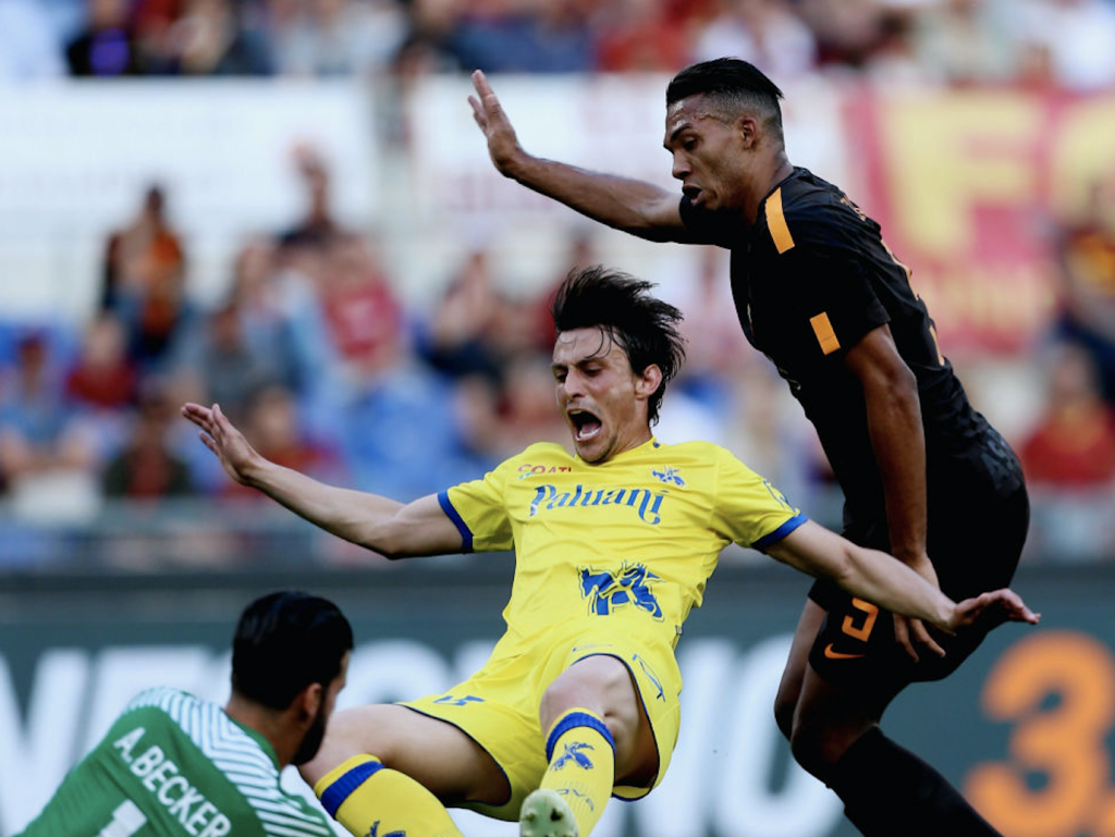 Roma-Chievo Jesus rigore