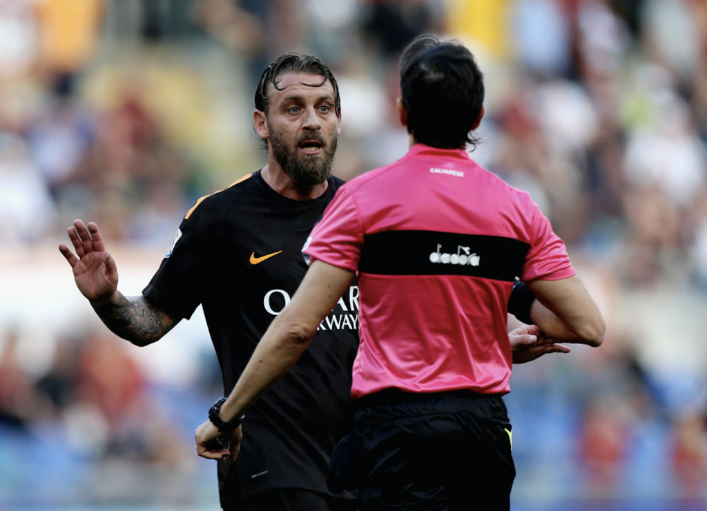 Roma-Chievo De Rossi Calvarese