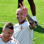 Nainggolan Allenamento_Roma_Champions_Liverpool (4)
