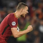 Roma-Barcellona Dzeko 05