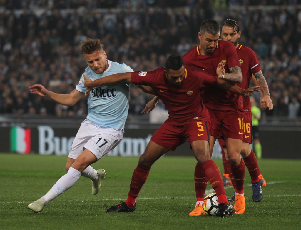 Lazio-Roma Immobile Jesus Kolarov