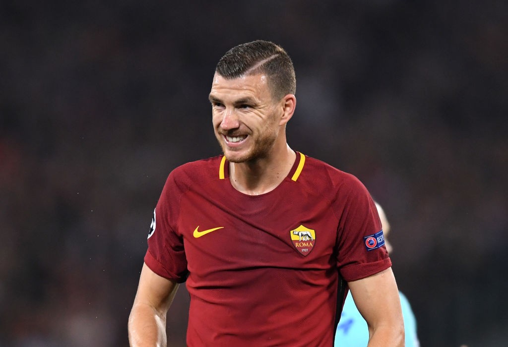 Roma-Barcellona Dzeko