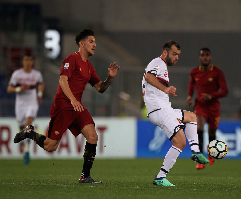 Roma-Genoa Pellegrini Pandev