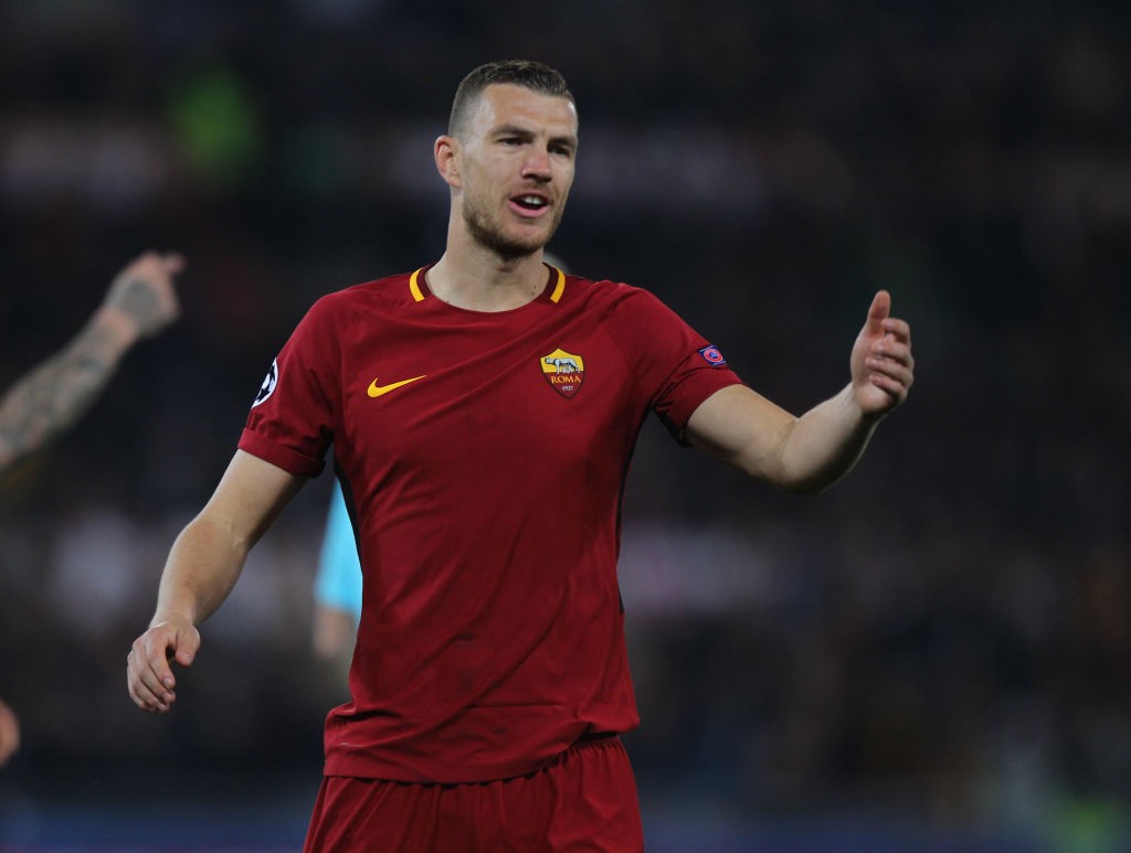 Roma-Barcellona Dzeko