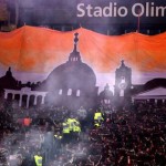 Lazio-Roma Coreografia Derby Curva Sud