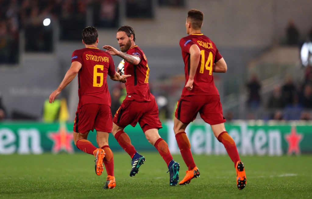 Roma-Barcellona De Rossi Schick Strootman