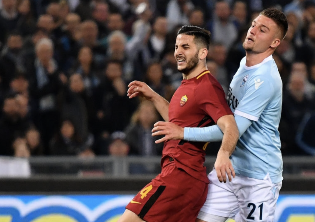 Lazio-Roma Milinkovic Manolas