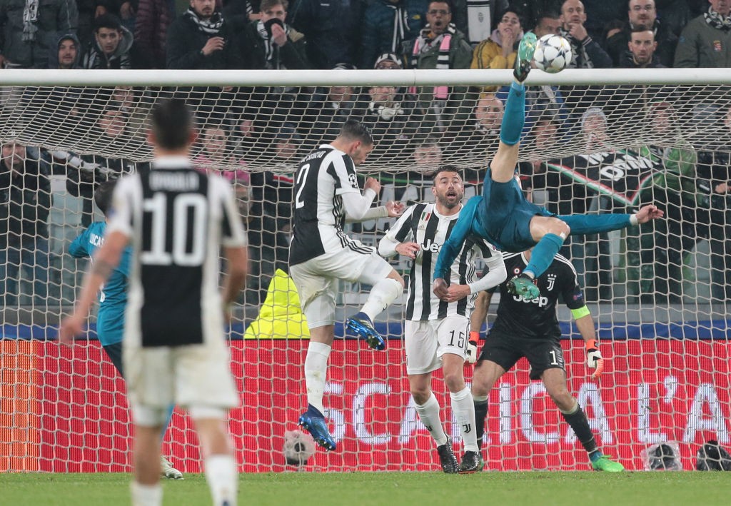 Juventus v Real Madrid ronaldo