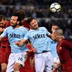 Lazio-Roma Radu Parolo Dzeko Nainggolan