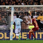 Lazio-Roma Traversa Dzeko