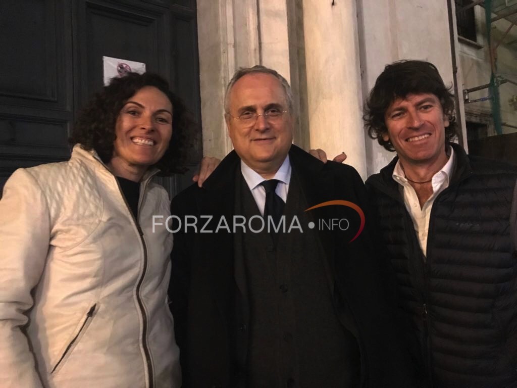 lotito tifose roma liverpool attesa