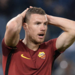 Lazio-Roma Dzeko deluso 01