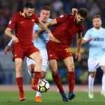 Lazio-Roma Fazio Manolas Milinkovic