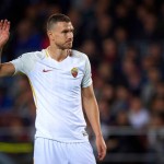 Barcellona-Roma Dzeko 10
