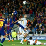 Barcellona-Roma Dzeko Umtiti 02