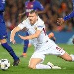 Barcellona-Roma Dzeko 03