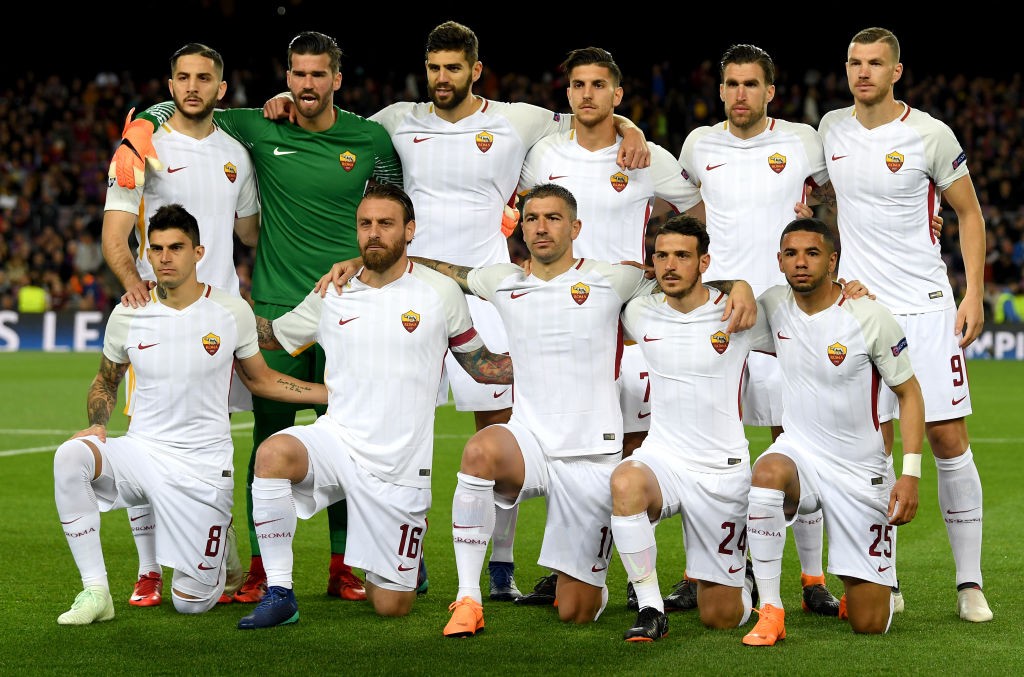 Barcellona-Roma Formazione
