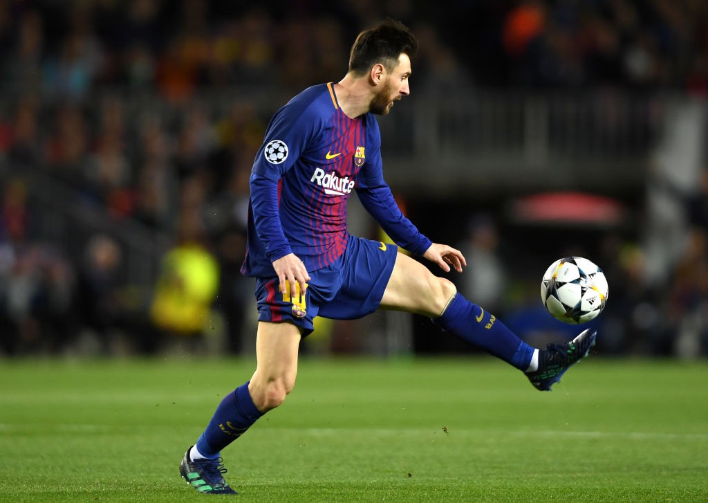 Barcellona-Roma Messi