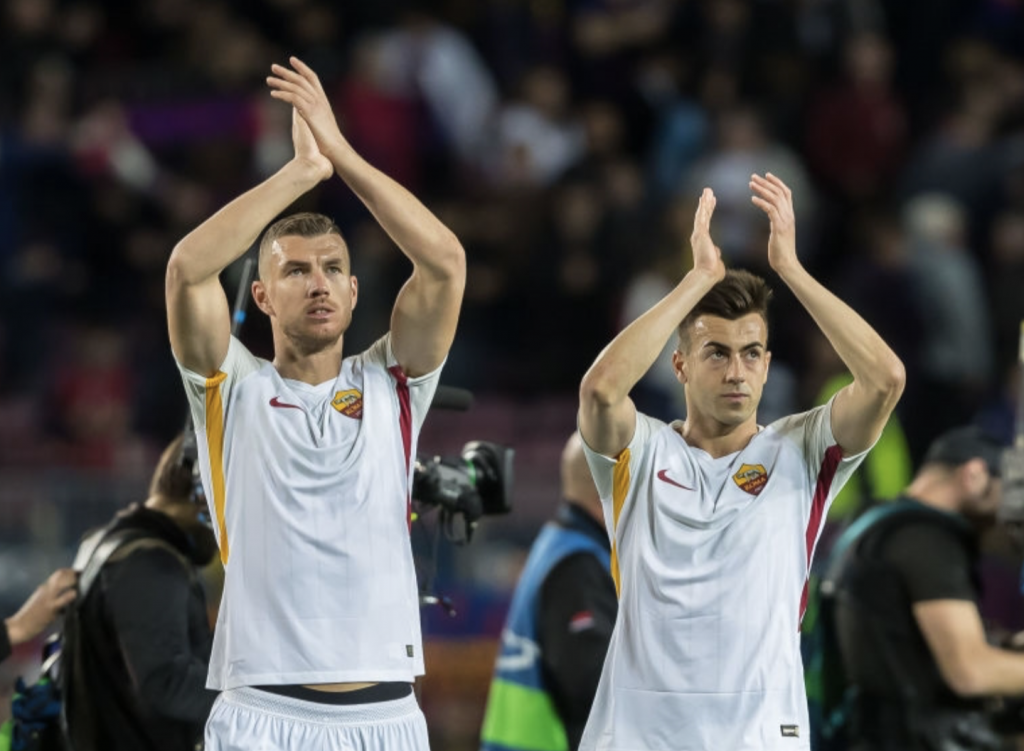 Dzeko El Shaarawy