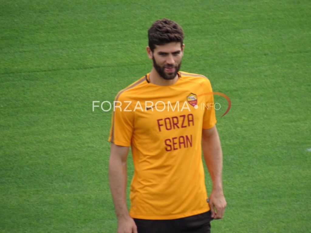Trigoria-Roma-Liverpool-Fazio