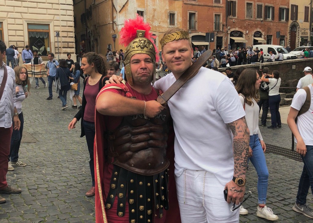 riise gladiatore roma foto