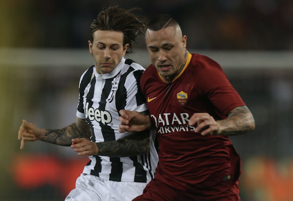Roma-Juve Nainggolan Bernardeschi