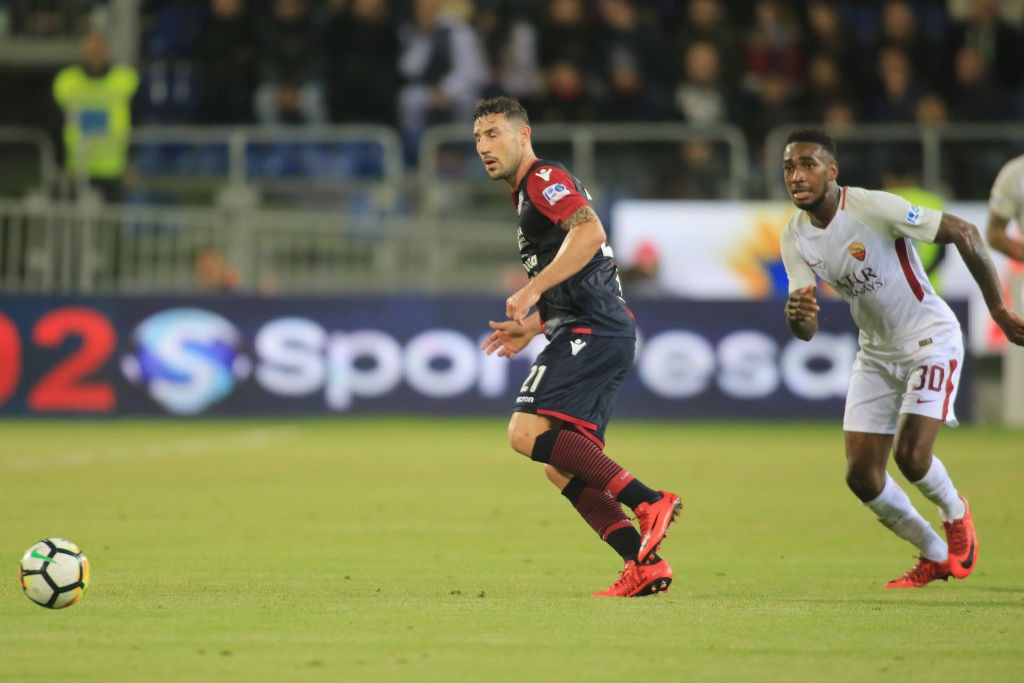 Cagliari-Roma Gerson Ionita