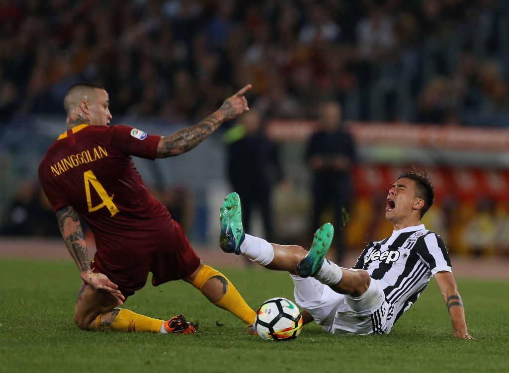 Roma-Juve Nainggolan Dybala