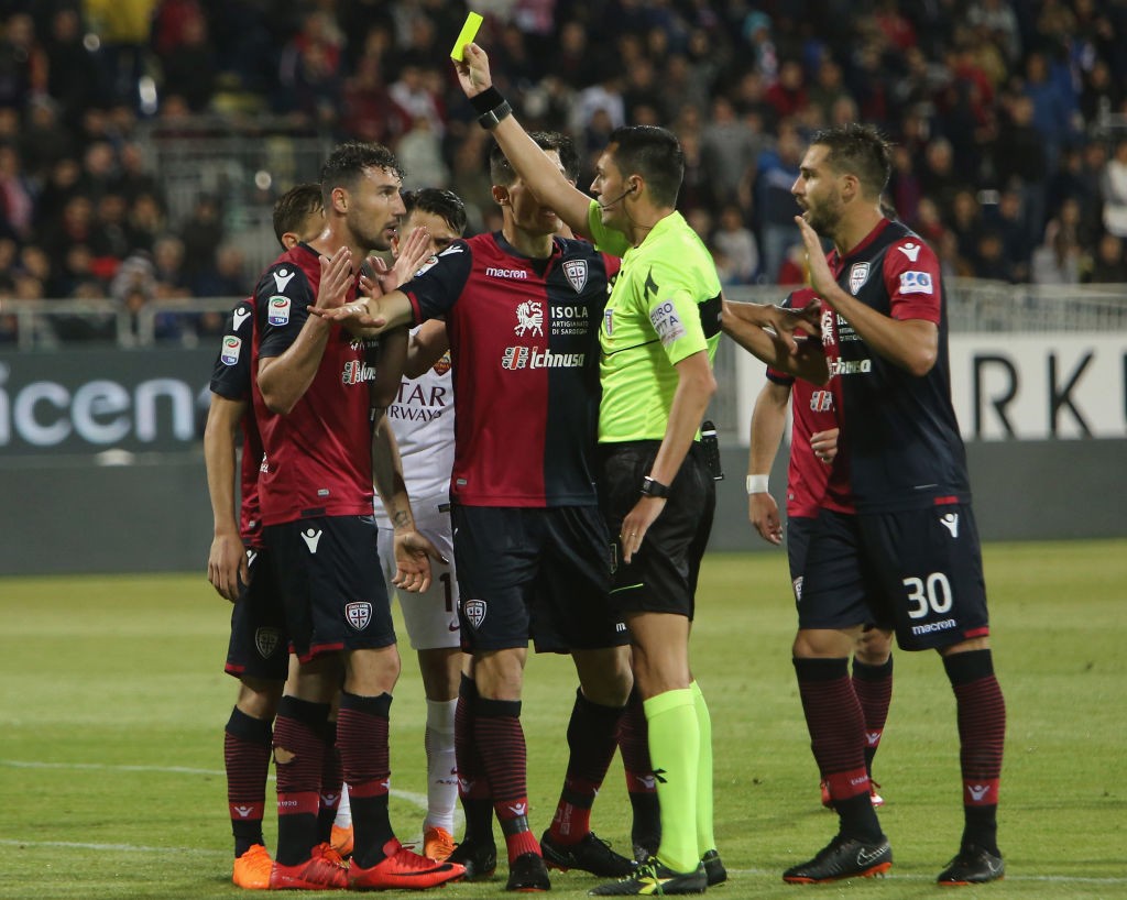 Cagliari-Roma Di Bello Ionita