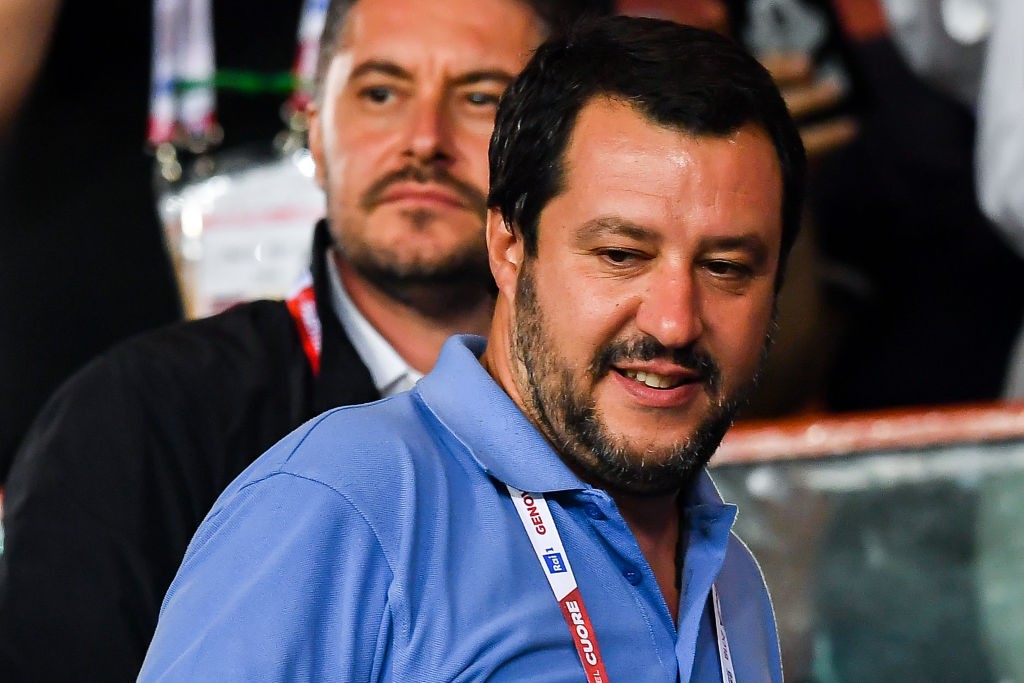Matteo Salvini 'Partita Del Cuore' Charity Match