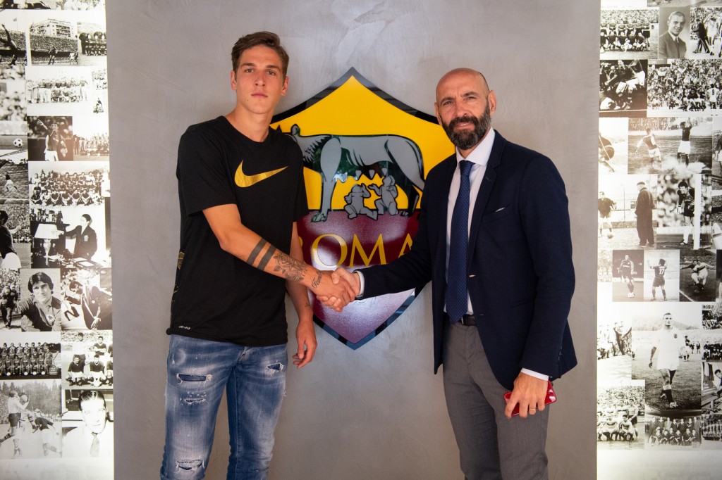 Zaniolo Monchi Trigoria
