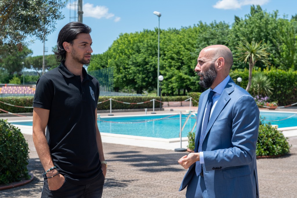 AS Roma, Javier Pastore visita il centro sportivo