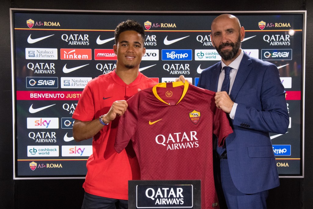AS Roma, Justin Kluivert firma il contratto