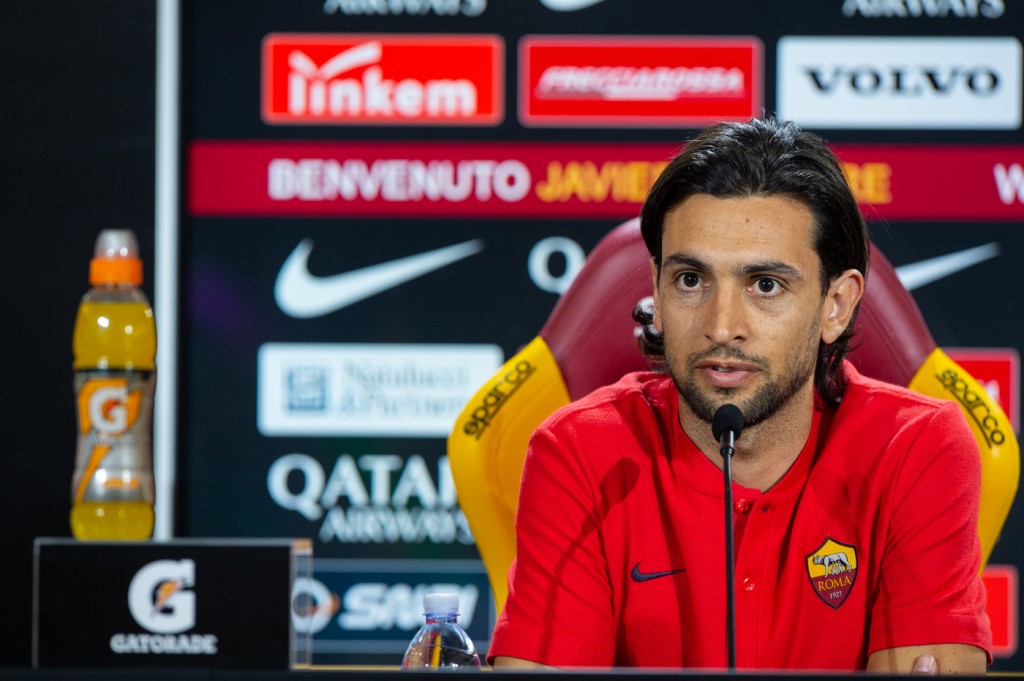 AS Roma, la conferenza Stampa di  Javier Pastore