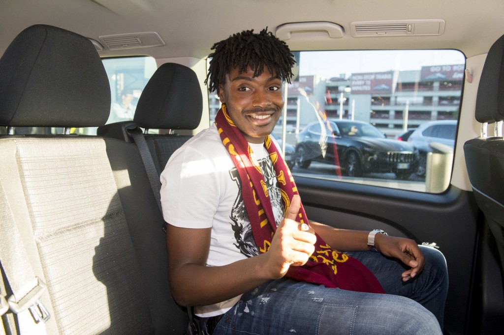 William Bianda arriva a Roma