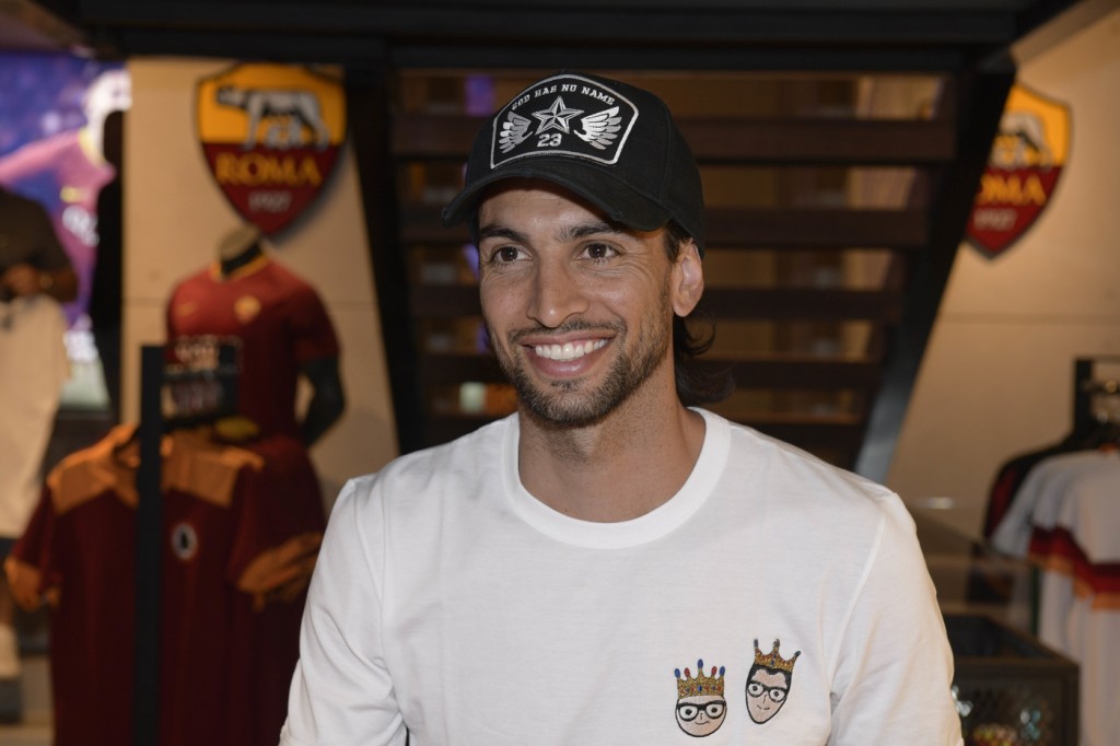 AS Roma, Javier Pastore incontra i tifosi al Roma Store
