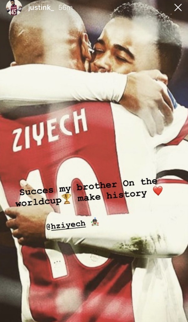 ziyech kluivert instagram