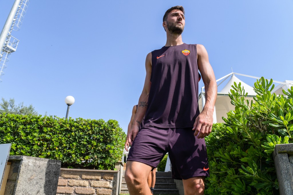Allenamento Trigoria Cristante