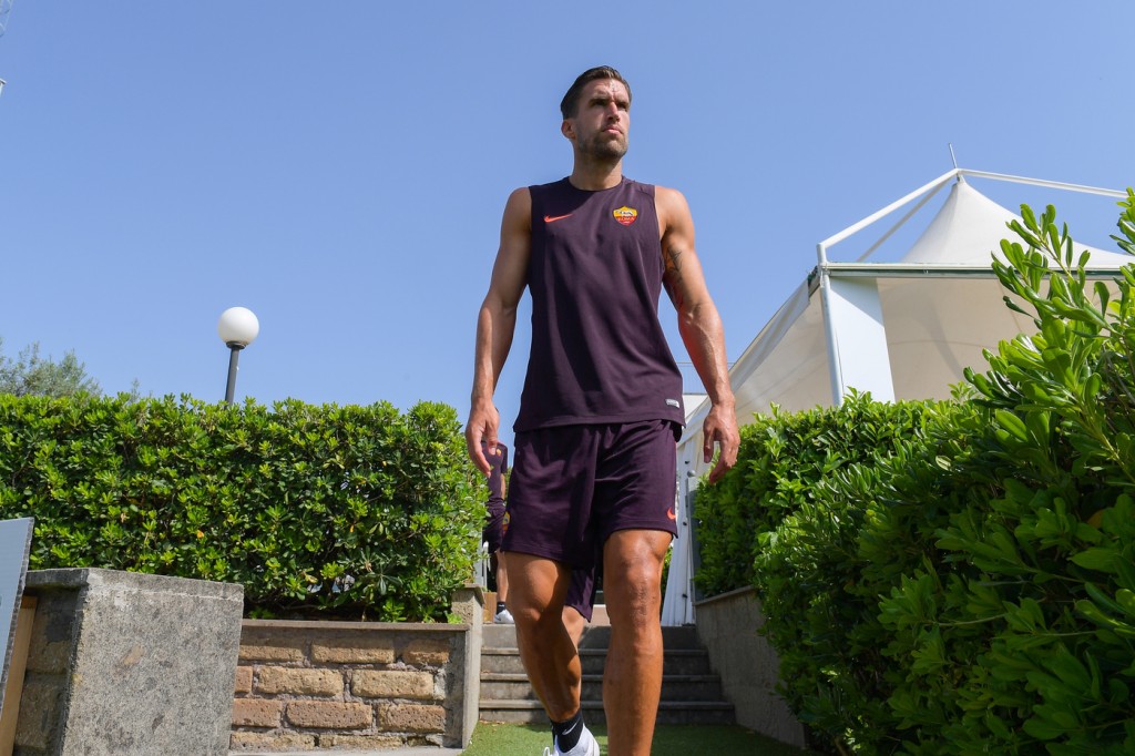 Allenamento Trigoria Strootman