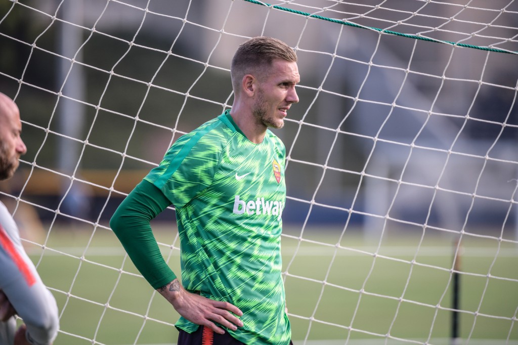 Olsen_AS Roma Tour USA 2018, allenamento a San Diego